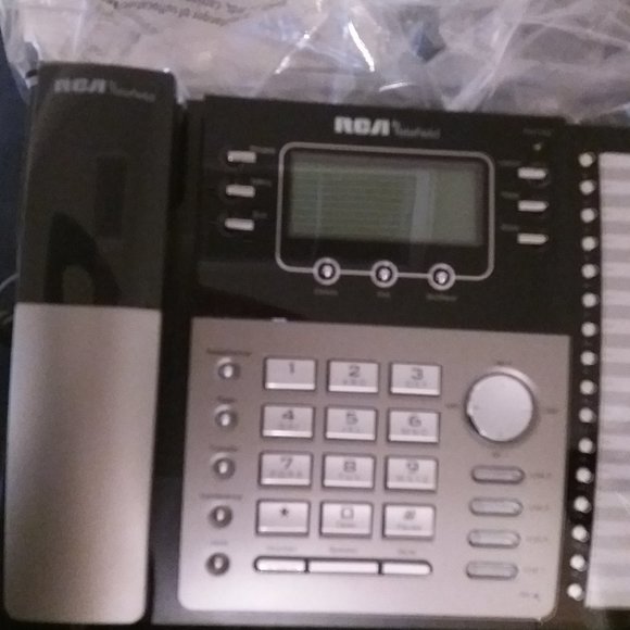 RCA Telefield 25424RE1 4 LINE Expandable Office Business Speakerphone System - Picture 1 of 2
